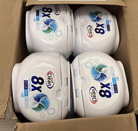 Vente en gros Offre Spéciale 4in1 Savon à lessive pour vêtements Meilleur savon à lessive pour bébé Dosettes de détergent liquide à lessive naturelle