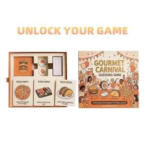 Boîte à <span class=keywords><strong>tiroir</strong></span> unique en papier recyclé avec gaufrage UV sélectif, conforme REACH, pour événements communautaires, aliments gastronomiques et cartes à jouer pour les jeux de charades - Product Image 2