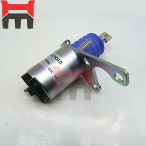 อะไหล่รถขุด วาล์วโซลินอยด์หยุดเครื่องยนต์ 4M40 สำหรับ 32A61-09010 32A61-09020 ME736957 สวิตช์ดับเครื่องยนต์ - Product Image 2