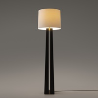 Lampes sur pied en acier inoxydable LED au design moderne et épuré, lumière blanche chaude douce 2700K pour hall d'hôtel, club, bureau de vente, salon