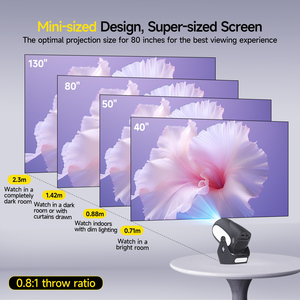 โปรเจคเตอร์ Magcubic HY300X สำหรับความบันเทิงในครอบครัว ความละเอียด 4K 720P HD โปรเจคเตอร์อัจฉริยะสำหรับห้องนอน โปรเจคเตอร์คุณภาพสูงสำหรับใช้งานกลางแจ้ง - Product Image 4