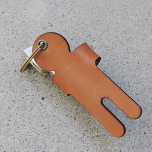 <b>Custom</b>-made PU leather keychains, creative human-shaped keychain pendants, personalized car bag <b>key</b> charms. - Product Image 4