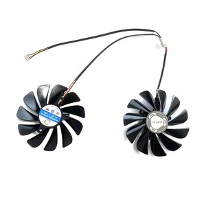 Nuevo ventilador GPU RX <span class=keywords><strong>5700</strong></span> <span class=keywords><strong>XT</strong></span> 4PIN 95MM CF1010U12S FDC10U12S9-C para <span class=keywords><strong>XFX</strong></span> RX <span class=keywords><strong>5700</strong></span> <span class=keywords><strong>XT</strong></span>, RX <span class=keywords><strong>5700</strong></span> ventilador de refrigeración de tarjeta gráfica - Product Image 5