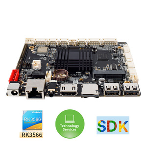 Fournisseur OEM de cartes SBC industrielles haute performance Rockchip RK3566 SOM, carte caméra IA, processeur quadricœur, 4 Go de RAM, nouvelle version complète - Product Image 1