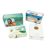 SENCAI — boîte de rangement en papier blanc, pas cher, emballage cadeau personnalisé de haute qualité, boîte de rangement pour savon avec fenêtre transparente en pvc