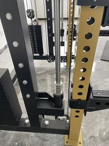 Rack de Pesas Multifuncional Comercial con <span class=keywords><strong>Barra</strong></span> Guía de 19 mm y Poleas de Aluminio de 90 mm - Product Image 5