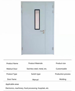 <span class=keywords><strong>Puerta</strong></span> <span class=keywords><strong>de</strong></span> sala limpia médica automática moderna, purificación <span class=keywords><strong>de</strong></span> polímero <span class=keywords><strong>de</strong></span> supermercado, <span class=keywords><strong>puerta</strong></span> <span class=keywords><strong>de</strong></span> acero <span class=keywords><strong>de</strong></span> madera <span class=keywords><strong>de</strong></span> vidrio, <span class=keywords><strong>hierro</strong></span> forjado para Hospital - Product Image 3
