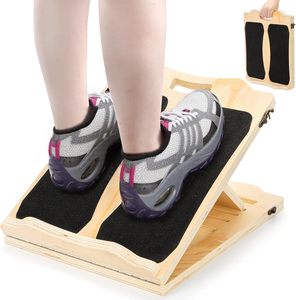 Fabbricazione all'ingrosso di <span class=keywords><strong>legno</strong></span> regolabile Stretch cuneo Slant Board polpaccio barella Slant inclinazione tavola per le ginocchia - Product Image 1