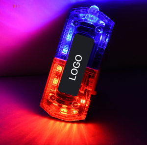 Đèn tín hiệu giao thông tuần tra ban đêm LED đỏ xanh nhấp nháy đèn pin đeo vai - Product Image 6