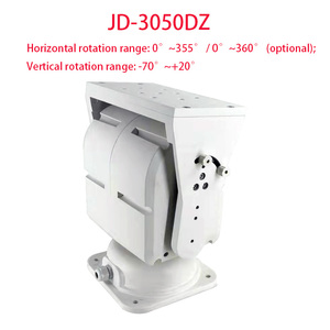 Jind ngoài trời 10kg Tải giám sát cơ giới đầu nhiệm vụ nặng nề DC12V AC24V CCTV Pan nghiêng RS485 máy ảnh PT Bracket - Product Image 2