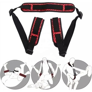 Set de Restricción para Levantar Piernas al por Mayor con <span class=keywords><strong>Esposas</strong></span> Suaves, Cuerda y Antifaz - Juguetes de Bondage para Sexo Anal, Aparato Sexual, Dildo Swing, Compra a Granel - Product Image 2