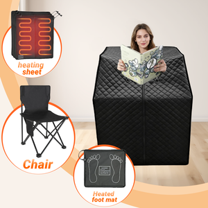 ZT Wholesale Price <b>Sauna</b> Tent for Weight Loss&Detox Family Standing Foldable Portable Acrylic Steam <b>Sauna</b> <b>Room</b> - Product Image 6