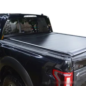 Couvercle de tonneau dur en alliage d'aluminium couvercle de lit de camion couvercle de rouleau étanche pour Dodge Ram 1500 avec boîte de RAM