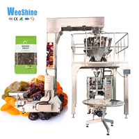 Machine d'emballage automatique multi-têtes haute précision à pesage pneumatique pour chips, fruits secs, dattes rouges et noix de cajou