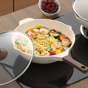 Ustensiles <span class=keywords><strong>de</strong></span> cuisine antiadhésifs écologiques en fonte d'aluminium, casseroles, poêles, couvercles en verre, design minimaliste, base multicouche, CE - Product Image 6