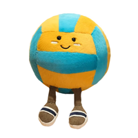Jouet en peluche ballon de sport, ballon de volley-ball, rugby, football, poupée en peluche avec rembourrage en coton PP, jouet décoratif pour enfants, cadeau