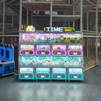 Machine de jeu d'arcade à pièces personnalisée à 2 étages, machine distributrice de capsules de jouets de 120 mm, machine de jeu d'arcade commerciale, machine à jouets pour enfants, machine Gachapon