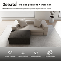 Neues Design 30D/40D High Density Foam Compressed Sofa Multifunktion ales rundes Sofa Klapp sofa für Wohn möbel Wohnzimmer