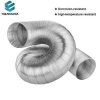 Conduit en aluminium Flex Air pour conduit de ventilation Long kit d'évent de tuyau de sèche-linge multicouche robuste, systèmes de ventilateur de conduit
