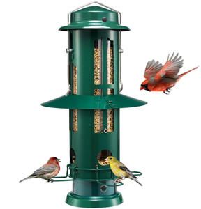 Tempat Makan Burung Anti Tupai Kapasitas Besar 3Lb, Mudah Dibersihkan, Isi Ulang, Tren Terbaru, Grosir Pabrik, Logam Gantung untuk Luar Ruangan - Product Image 1