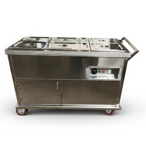 Baño María Comercial de Acero Inoxidable para Calentar Alimentos en Restaurantes, Hoteles y Servicios de Catering - Product Image 1