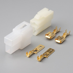 ขั้วต่อไฟฟ้าอัตโนมัติ OEM ขนาด 6.3 มม. ประเภทต่างๆ, ขั้วต่อไฟฟ้าแบบ 2 ขา ตัวผู้และตัวเมีย - Product Image 2