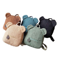 Sac à dos personnalisé en peluche ourson cartable mignon pour enfants mini sac à dos en peluche