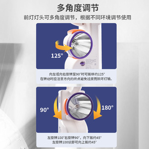 SUNCA Portable Fluorescent Emergency Lamp <b>6V</b> 4.5Ah Lead Acid <b>Battery</b> Indoor Outdoor Camping Use - Product Image 4