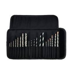 Metabo <b>Drill</b> <b>Bit</b> Assortment 20 Piece Roll-Up Case For Multipurpose Use - Product Image 3