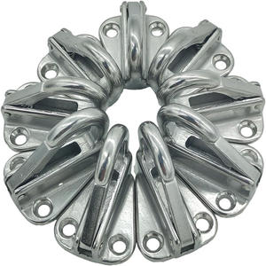 Anillo en V de Acero Inoxidable 316 de Grado Marino <span class=keywords><strong>para</strong></span> <span class=keywords><strong>Anclaje</strong></span> y Amarre |   Gancho de Amarre de Alta Resistencia <span class=keywords><strong>para</strong></span> Cubierta de Barco, Remolque y Sujeción de Carga - Product Image 6