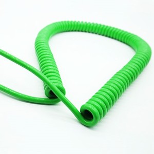 Tùy chỉnh màu xoắn ốc cuộn cáp có thể thu vào mở rộng kính thiên văn dây điện cho USB sạc aviaction kết nối - Product Image 2