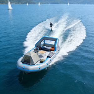 Bateaux gonflables directement de l'usine, bateau gonflable géant très résistant pour les excursions aquatiques commerciales et les aventures en groupe - Product Image 3