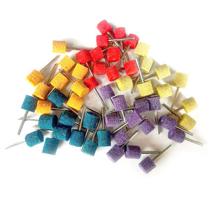 Cabezal de Pulido de Fibra Sky Eagle 12x30 Cilíndrico en Forma de T para Pulido en Seco, Desbarbado y Cepillado de Piezas - Product Image 1