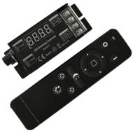 Contrôleur RF 2.4G sans fil avec synchronisation T2 25A 12V 300W 24V 600W, variateur PWM à bouton pour LED monocolore
