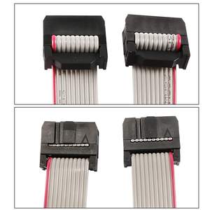 2.54mmピッチ2列10ピンメス-メスIDCコネクタフラットリボンケーブル1M - Product Image 3