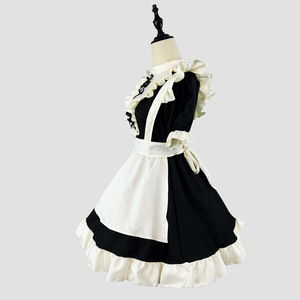 Zixiao Maid Costume Dress Black Plus Size Cosplay Outfit Women Adult Performance Wear - Product Image 2