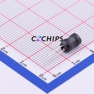 Inductor de Potencia YPK0406-3R3M, Componente de Montaje en Orificio (THT), 5.5x8.5mm, 3.3uH, 20%, 1.6A, 130mOhm - Product Image 1