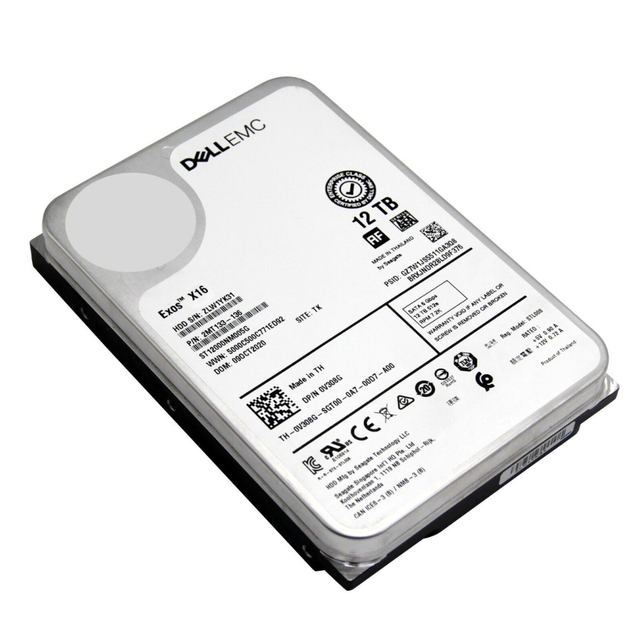 Factory Wholesale Internal Metal Hard Disk 2T 12T 16TB Workstation Server HDD SATA 6Gbps 7200RPM