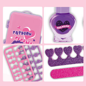 Ensemble de jeux de beauté pour enfants, jouets de vernis à ongles, ensemble de beauté pour filles, jouet de manucure, jeu de simulation DIY, ensemble cadeau pour filles - Product Image 5