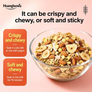 Cereali d'Avena con Frutta Secca, Mandorle, Fiocchi di Cocco e Uvetta - Granola Cotta, Snack Personalizzabile all'Ingrosso - Product Image 2