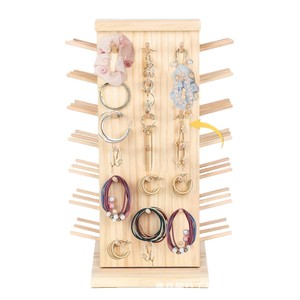 ที่วางแกนม้วนไม้ 5 ชั้น หมุนได้ สำหรับจัดเก็บด้ายเย็บผ้าบนโต๊ะ - Product Image 3