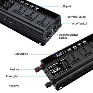 <span class=keywords><strong>LVYUAN</strong></span> 350W <span class=keywords><strong>500W</strong></span> 800W 1000W Onduleur à onde sinusoïdale modifié (fixe) Onduleur à onde sinusoïdale modifiée pour voiture - Product Image 3