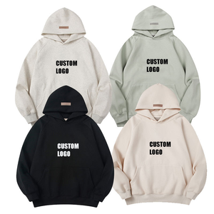 Chất Lượng Cao Cotton Đồng Bằng Nặng Trọng Lượng Trống Quá Khổ Unisex Tùy Chỉnh Của Phụ Nữ Cộng Với Kích Thước Của Nam Giới Của Lông Cừu Áo Thun Hoodies Áo Nỉ - Product Image 2