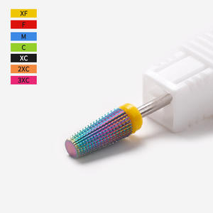 Broca de carburo cónico 5 en 1 para uñas, fresa para <span class=keywords><strong>manicura</strong></span>, eliminación de Gel acrílico, herramienta de accesorios para uñas - Product Image 3