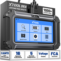 Nuevo XTOOL D5X 2026 con Actualización Gratuita, Herramienta de Escaneo OBD2 Bidireccional, 16+ Funciones de Reinicio, Escáner de Diagnóstico OBD-II, Máquina de Diagnóstico Bidireccional