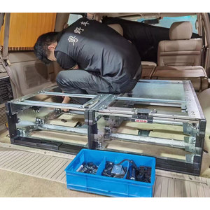 ระบบลิ้นชักซีรีส์ 100 VRD4X4 โซลูชั่นการจัดเก็บสำหรับรถออฟโรด SUV ลิ้นชักท้ายรถกระบะ 4WD สำหรับการเดินทาง สำหรับรถแลนด์ครุยเซอร์ - Product Image 6