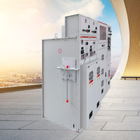 Gabinete de Distribución de Alto Voltaje 12 KV RMU (Unidad Principal de Anillo) Modelo SF6 Marca Lingc 630A IP30 Placa de Aluminio Galvanizado 50/60Hz