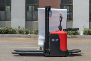 Xe nâng <span class=keywords><strong>pallet</strong></span> điện TB220-40, nguồn điện xoay chiều, 2 tấn, 2000 kg - Product Image 2