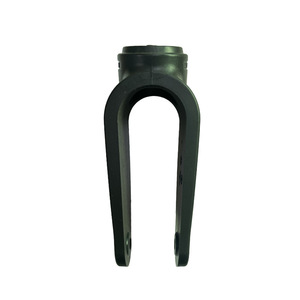 Front <b>Wheel</b> Fork <b>Plastic</b> 12 Inches Industrial Caster Wheelchair Accessory - Product Image 1