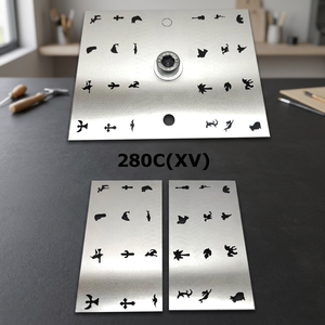 High Quality SUNTOOLS/STIPL Iron Disc <b>Cutter</b> Set of 24 (6-8mm) 3.4kg for Jewelry Making - Product Image 5
